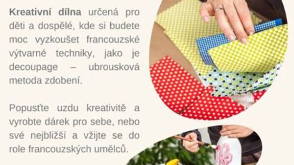 Kreativní dílna: Decoupage