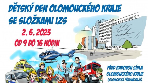 Dětský den Olomouckého kraje se složkami IZS kraje