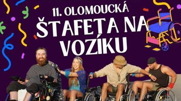 Olomoucká štafeta na vozíku 2023