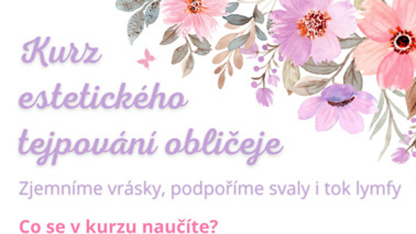 Kurz estetického tejpování obličeje pro ženy