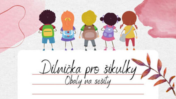 Dílnička pro šikulky: Obaly na sešity