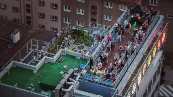 Rooftop Fun: Coom & RobSmile
