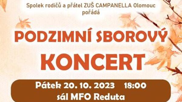 Podzimní sborový koncert