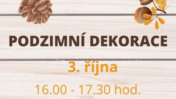 Podzimní dekorace