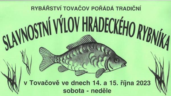 Slavnostní výlov Hradeckého rybníka