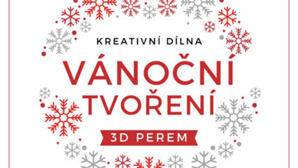 Vánoční tvoření 3D perem