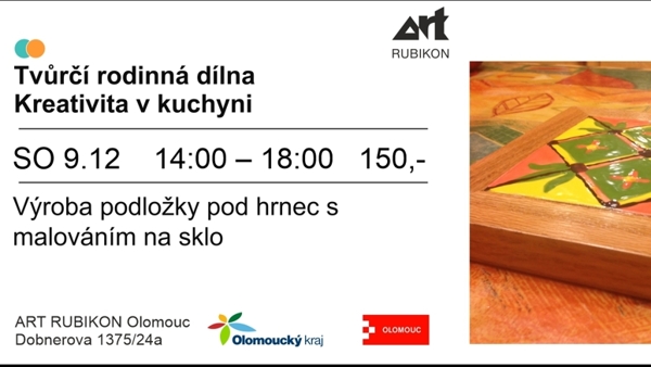Tvůrčí rodinná dílna: Kreativita v kuchyni - ZRUŠENO