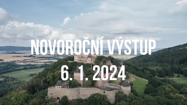 Novoroční výstup na hrad Helfštýn