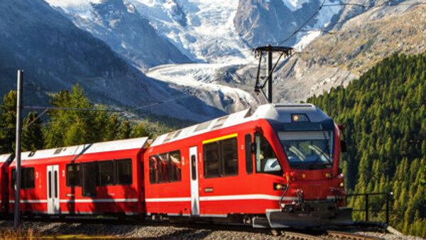 Cestování švýcarskými vlaky