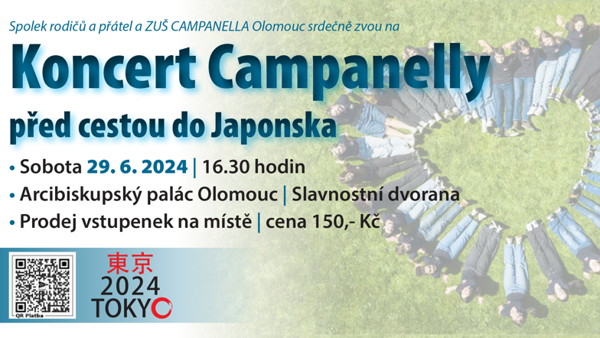 Koncert Campanelly před cestou do Japonska