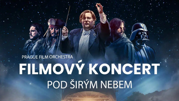 Koncert filmové hudby pod širým nebem