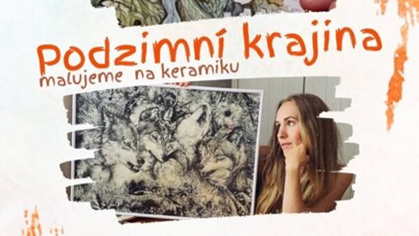 Malujeme na keramiku: Podzimní krajina