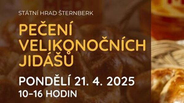 Pečení velikonočních jidášů na hradě Šternberk