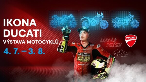 Ikona Ducati: motocyklový simulátor