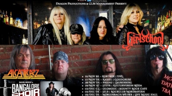 Girlschool + Alcatrazz + David Reece's Bangalore Choir
