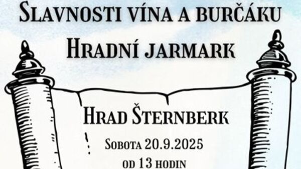 Slavnosti vína a burčáku na hradě Šternberk