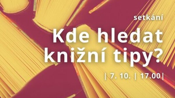 Kde hledat knižní tipy?