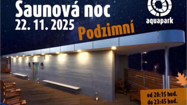 Podzimní saunová noc