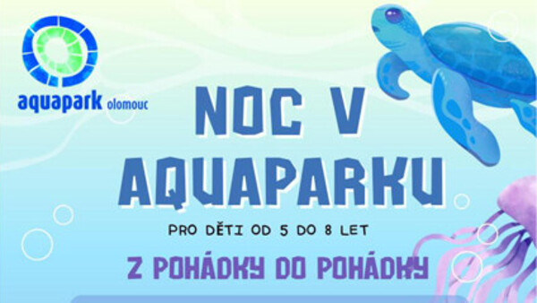 Noc v aquaparku