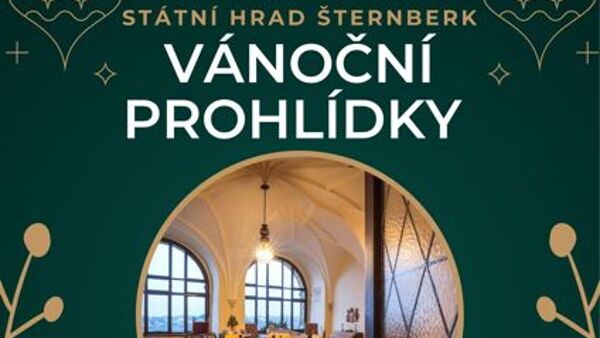 Vánoční prohlídky na hradě Šternberk