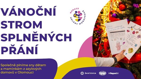 Vánoční strom splněných přání