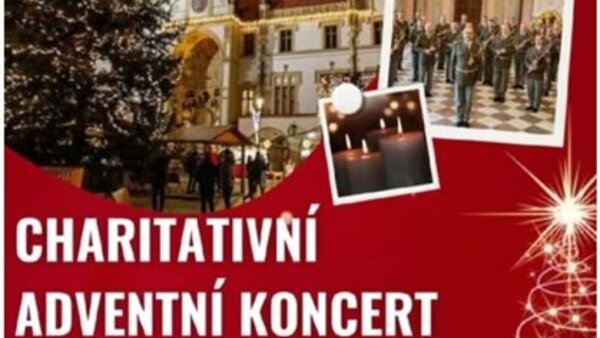 Charitativní adventní koncert vojenské hudby