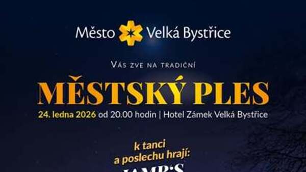 Městský ples Velké Bystřice