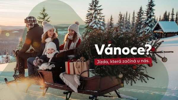 Vánoční jízda začíná u nás