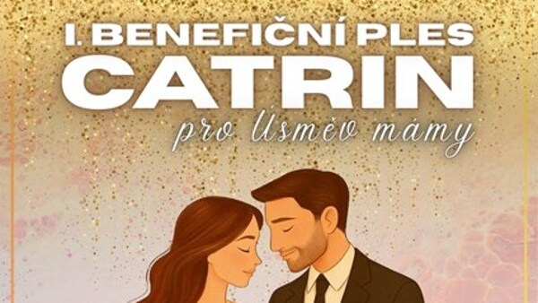 1. benefiční ples CATRIN pro Úsměv mámy