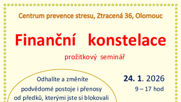 Finanční konstelace - seminář