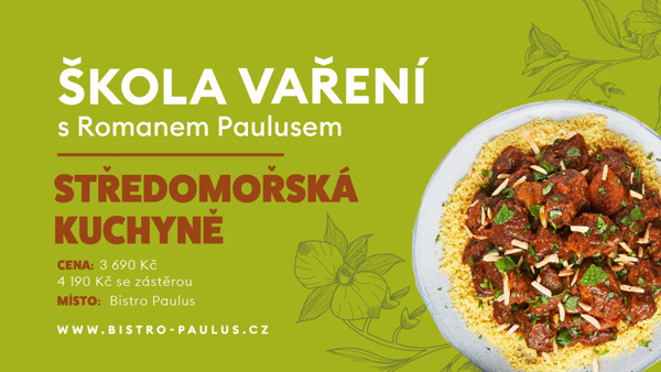 Škola vaření s Romanem Paulusem: Středomořská kuchyně