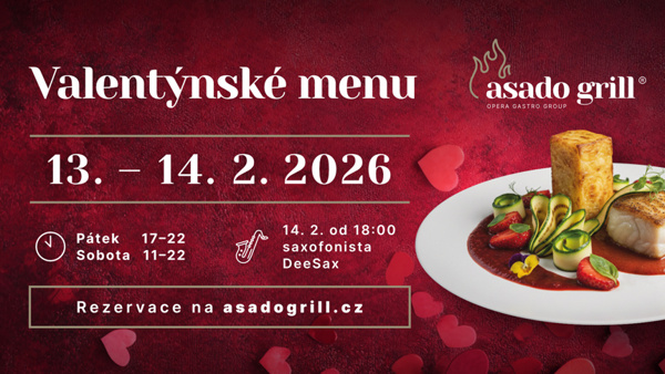Valentýnské menu