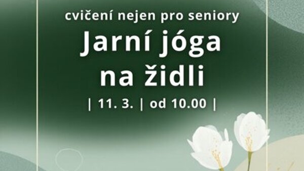 Jarní jóga na židli