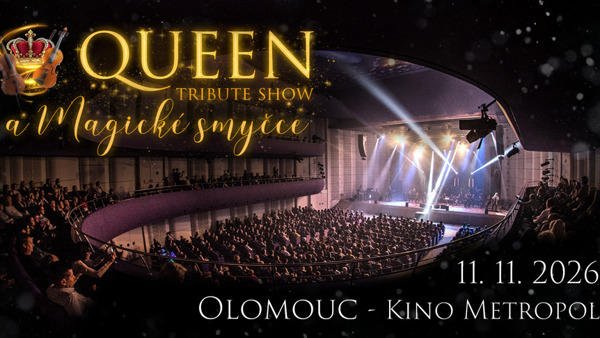 Queen tribute show a Magické smyčce