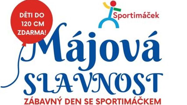 Májová slavnost a zábavný den se Sportimáčkem