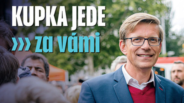 Kupka jede