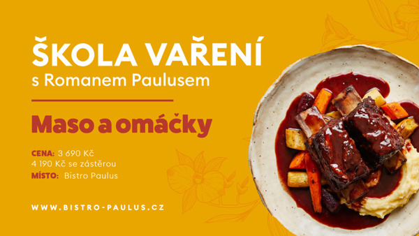 Škola vaření s Romanem Paulusem: Maso a omáčky v kuchyni