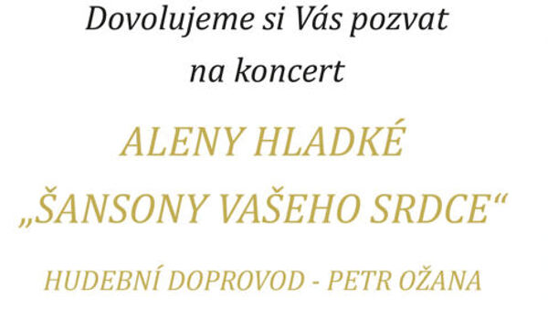 Alena Hladká: Šansony vašeho srdce