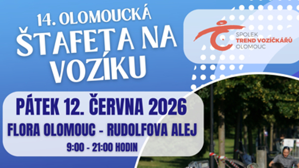14. olomoucká Štafeta na vozíku