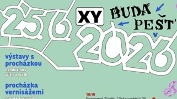 XY 2026: Budapešť v Olomouci – výstavy s procházkou / procházka vernisážemi
