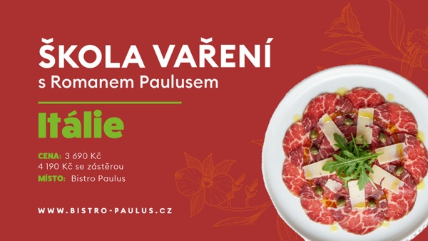 Škola vaření s Romanem Paulusem: Italská kuchyně