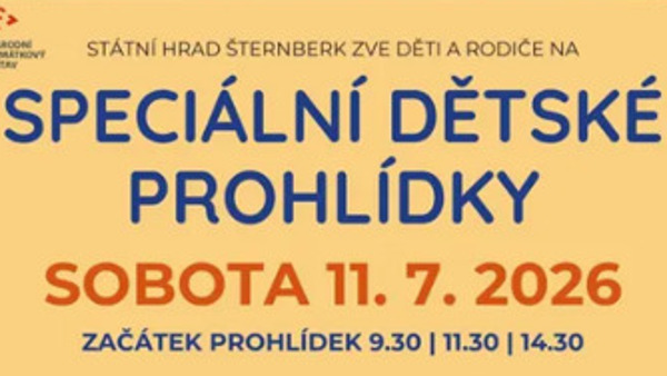 Speciální dětské prohlídky na hradě Šternberk