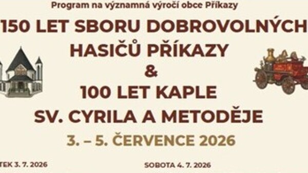 Oslavy významných výročí obce Příkazy