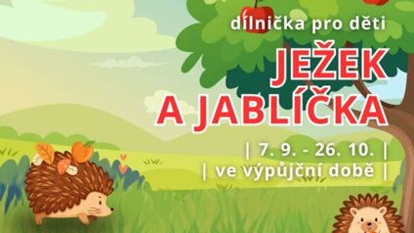 Ježek a jablíčka