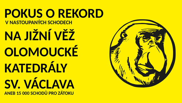 Pokus o rekord v nastoupaných schodech: 15 000 schodů pro Zátoku