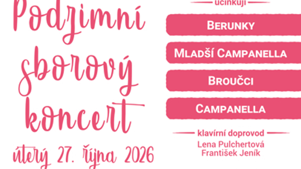 Podzimní sborový koncert