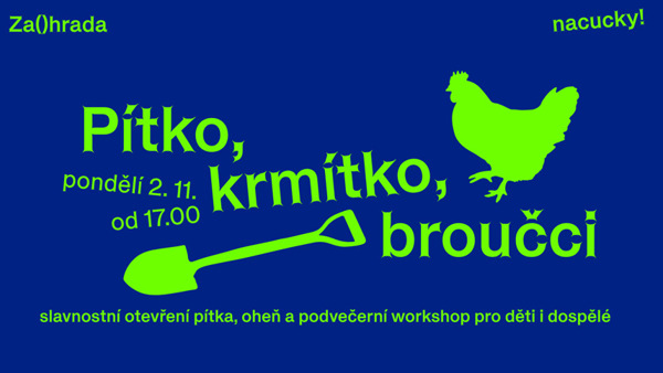 Pítko, krmítko, broučci