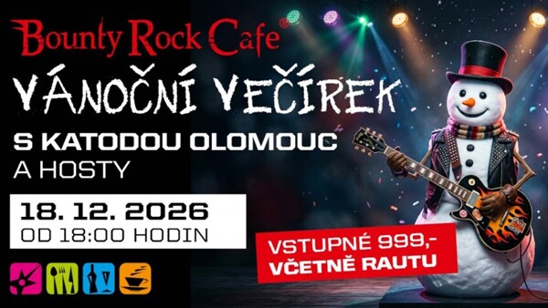 Vánoční večírek s Katodou Olomouc a hosty