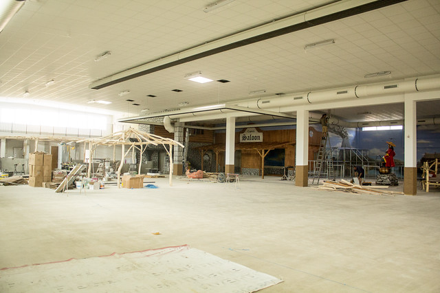 Obrovská hala bude největším zábavním centrem široko daleko.