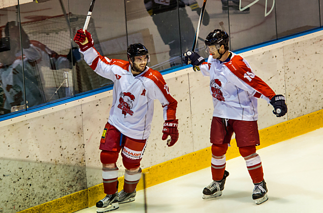 Jakub Herman se v první třetině prosadil z nahrávky Jana Eberleho.